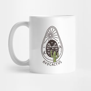 Avocactus Avocado Cactus Mug